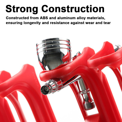 Effortless Airbrush Stand with Quick-Release 30mm Adjustable 360 Rotation 2