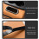 PU Leather Car Armrest Box Mat 5-in-1 4