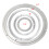 Roterende lagerplate for platespiller i aluminiumslegering 2