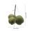 Decoração artificial de coco – Coco tropical de plástico realista 4