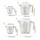 Professioneller Messbecher aus Kunststoff für-1000 ml 3