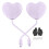 Motorbike Side View Mirrors Convex Adjustable2Pieces 5