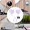 Motorbike Side View Mirrors Convex Adjustable2Pieces 6