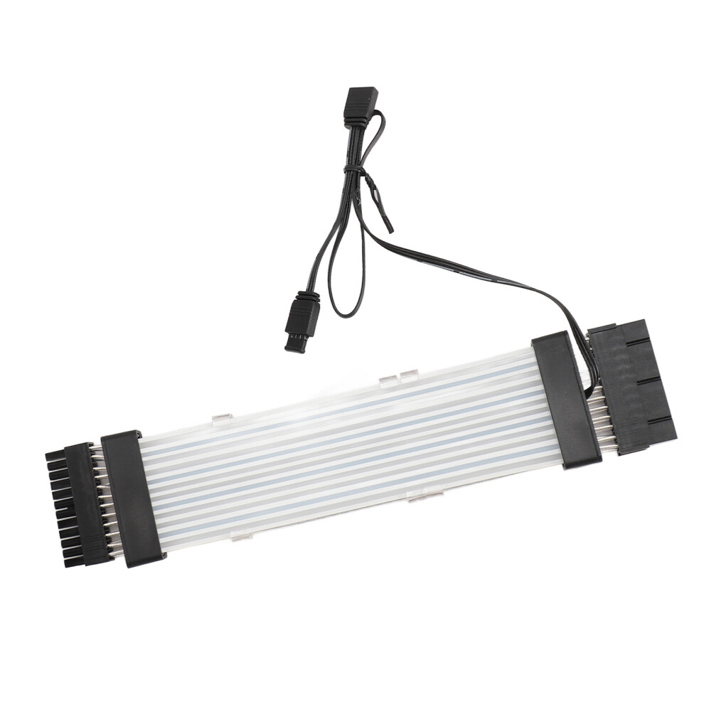 Rgb Power Extension Cable For 24 Pin Atx 5V 3 Pin Sync 18Awg Argb Psu Cable 6931388326137