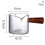 Espresso-Messbecher aus Glas, 75 ml, rund 2