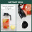 2er-Pack Glas-Einmachglas-Krug, 1,9 Liter, Weithalsverschluss, luftdicht 4