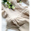 Grembiule da cucina da donna in cotone con tasche, beige 3