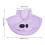 Wrap riscaldato per collo e spalle 30 cm viola 45-65C 2