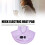 Wrap riscaldato per collo e spalle 30 cm viola 45-65C 5