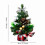 Red and Black Checkered Mini Christmas Tree 20cm 2