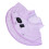 Wrap riscaldato per collo e spalle 30 cm viola 45-65C 14
