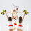 2Pcs Reusable Glitter Cheer Pom Poms Plastic Material Performance Decor for Parties 3