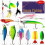 3D-Stereo-Adventskalender-Set mit Köderattrappen (24-teilig) 5
