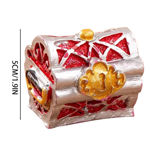 Piratenschatkist Hars Ornament 4-pack 1