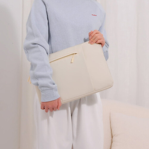 Notebook Bag Multiple Compartment Comprehensive Cushion Layer Smooth Fastening System Laptop Storage Sleeve 1