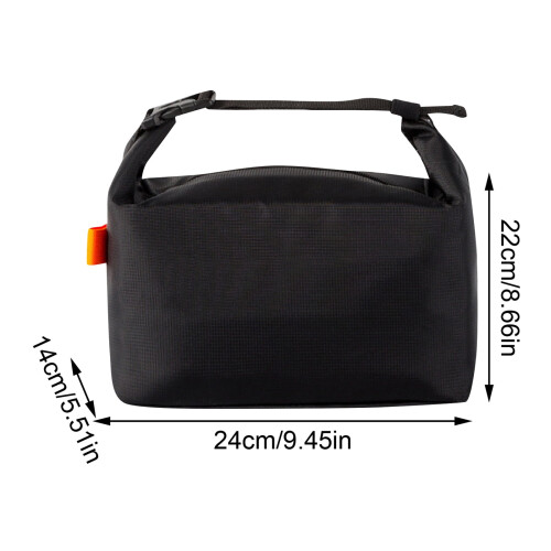 Sac isotherme noir pour déjeuner (1 pièce) 2