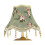 Abat-jour en tissu vert pour ampoules E27, petit format 3