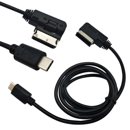 Καλώδιο φόρτισης αυτοκινήτου AMI/MDI USB-C, USB3.1 για Audi/VW, τηλέφωνο/tablet LeTV