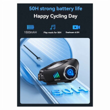 Q28-2X Helmet Headset with WiFi/Bluetooth, 1080P Dash Cam & Wireless Camera, Compatible with Q28 series