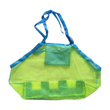 2 Pack Large Beach Toy Bag Kids Sand Toys Storage Bag Sea Bag Beach Toys Tote Bag Beach Pool Gear(Blue) Camping Can