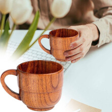 Handcrafted Charred Wooden Whiskey Glass (1-Pack) – Old Fashioned & Bourbon Cup | Unique Gift for Men, Dad, Husband, Friends – Compatible with