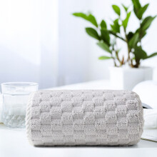 Serviettes de bain en microfibre bleue, ultra-absorbantes, ultra-douces, à séchage rapide et épaisses, 140 x 70 cm, grandes serviettes de douche