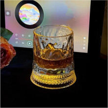Whiskyglas med kristallslipning, 280 ml