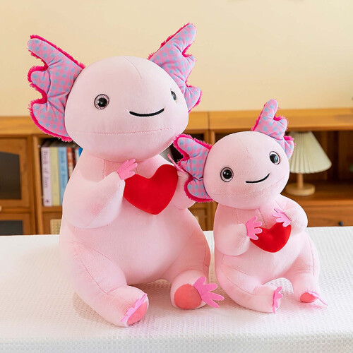 Jumbo Axolotl Λούτρινο Παιχνίδι, Γιγάντιο Λούτρινο Axolotl για Κορίτσια Παιδιά, Μακρύ 2