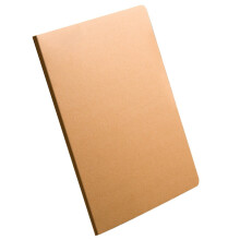 Softcover schetsboek met draadbinding, 68 pagina's, ongelijnd schetsblok, tekenboek voor schrijven, schetsen en dagboekschrijven.
