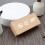 Multi-Function LED Alarm Clock with USB Power Supply, Voice Control, Timer, Thermometer - （Bamboo and wood white characters） 4
