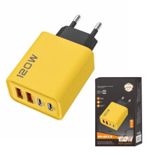 120W mobiltelefonlader hurtiglading