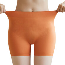 Damesondergoed, Naadloos latexondergoed met dunne vulling en liftende technologie, Damesondergoed, Oranje, L