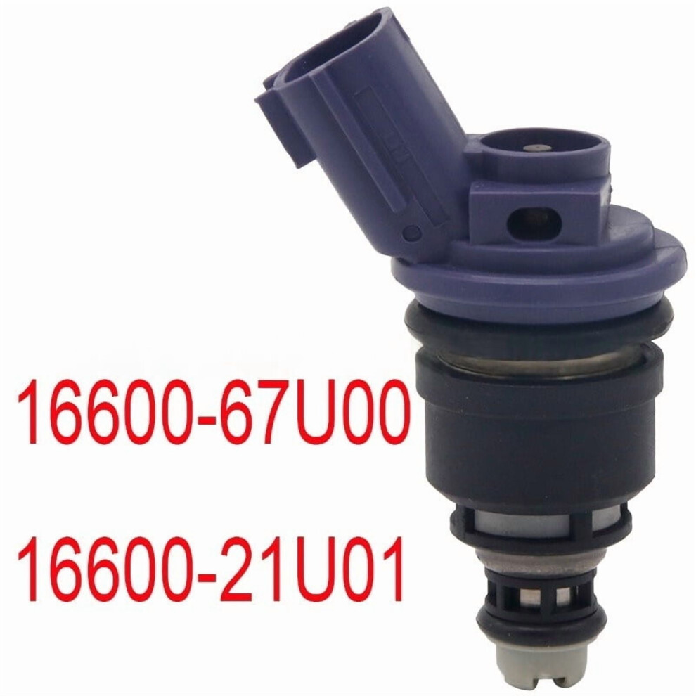 2 Pcs Fuel Injector 16600-67U00 16600-21U01 1660067U00 1660021U01 For Nissan 300Zx 9329345204685