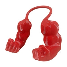 accessoire de cou pour animal de compagnie, bras musclé de chat, impression 3D, accessoire de déguisement amusant pour Halloween et anniversaires.
