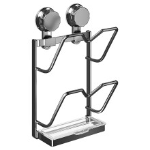 Organisateur multifonctionnel pour couvercles de casseroles avec plateau et repose-cuillère – Support pour couvercles de cuisinière, compatible