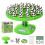 Balance Tree Game with 48 Panda Figurines, Dice & Storage 1
