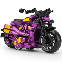 Hračka z lehké slitiny pro chlapce, motorka s natahovacím mechanismem, 1
