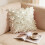 3D Leaf Pillow Cover Polyester 45x45cm 1