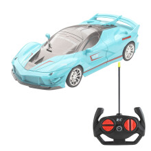 Coche teledirigido de 4 vías, coche de carreras de derrape inalámbrico de alta velocidad, modelo de coche eléctrico para entusiastas y