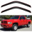Ενσωματωμένα προστατευτικά βροχής για Dodge Ram1500 1994-2001, ανεμοθώρακες παραθύρων για 1
