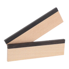 KALLORY Spider Bridge Saddle Dobro Guitar Bridge Components Ebony Rectangular 1Pcs2.76X0.76X0.13In