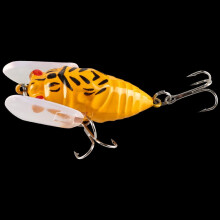 2PC Fishing Lures Jigs Insect 5cm/6g Minnow Small Minnow Plastic Fishing Gear Fake Fish Bait Fishing Supplies