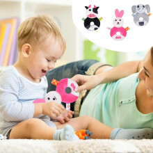 Babyskallra leksak plysch handskakande cirkel 1-pack