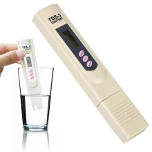 Digital TDS Meter (0-9999 ppm) for Drinking Water, Pools, Aquariums & Hydroponics – Compatible with TDS