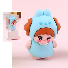 Kawaii Cartoon Pencil Sharpener – Mini PVC Animal Manual Sharpener, Portable & Cute, Compatible with Standard Pencils