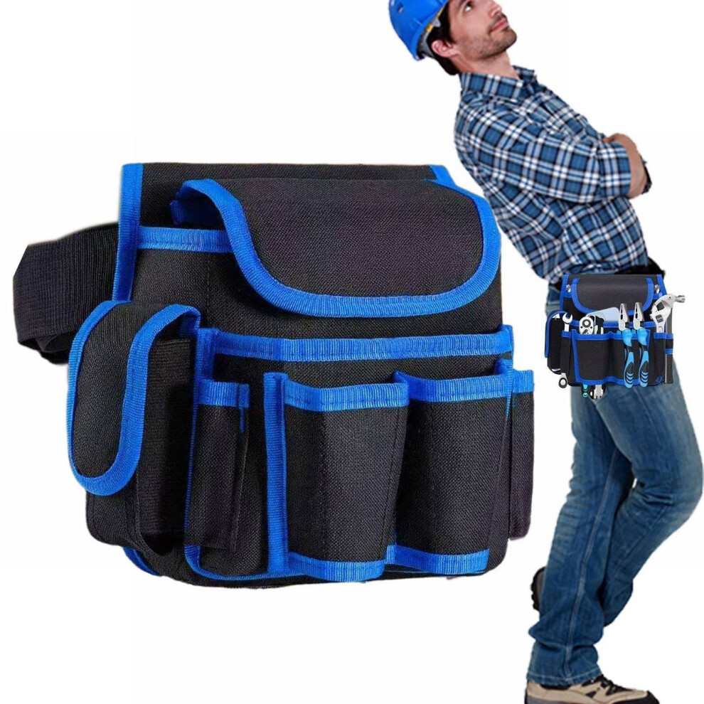 Magnetic Tool Belt With 8 Pockets, Detachable & Adjustable For Electricians, Carpenters Â Compatible With Work Aprons & Utility Belts 9555307532286