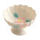 Ceramic fruit stand pedestal snack bowl 1 piece 2