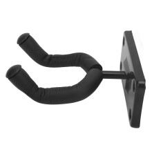 Schwarzer Stahl-Gitarren-Wandhaken – Universale Saiteninstrument-Halterung