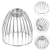 Cache-lustre vintage en métal OULII, forme unique de cage à oiseaux, installation facile, lot de 2