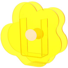 Vase en acrylique en forme de nuage, porte-pinceaux et stylos de maquillage, design élégant, moderne et contemporain, pour la maison, le bureau ou